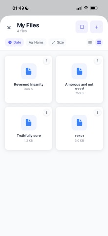 Spectral Text: Voice to Text iPhone screenshot