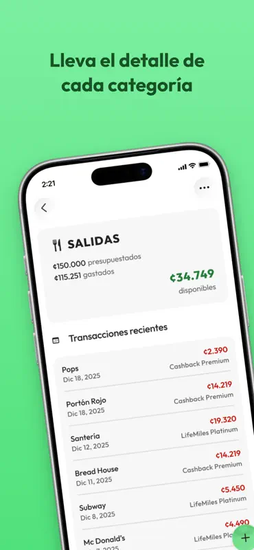 Spent - Controla tus gastos screenshot 3 of 6