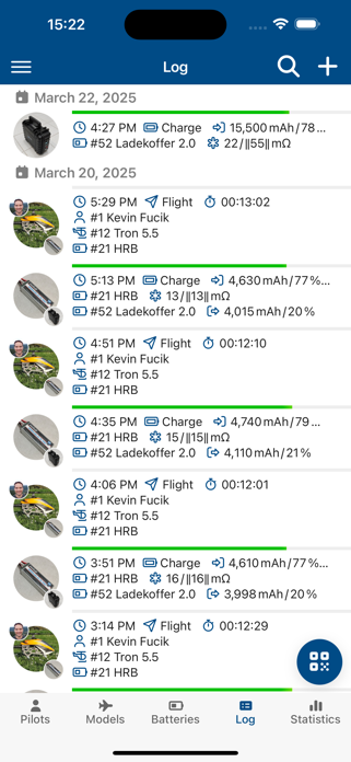 RC Pilot's Log Screenshot 4 of 5
