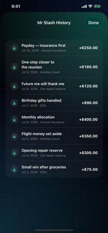 Mr Stash⋅Money Bucket Planner のスクリーンショット