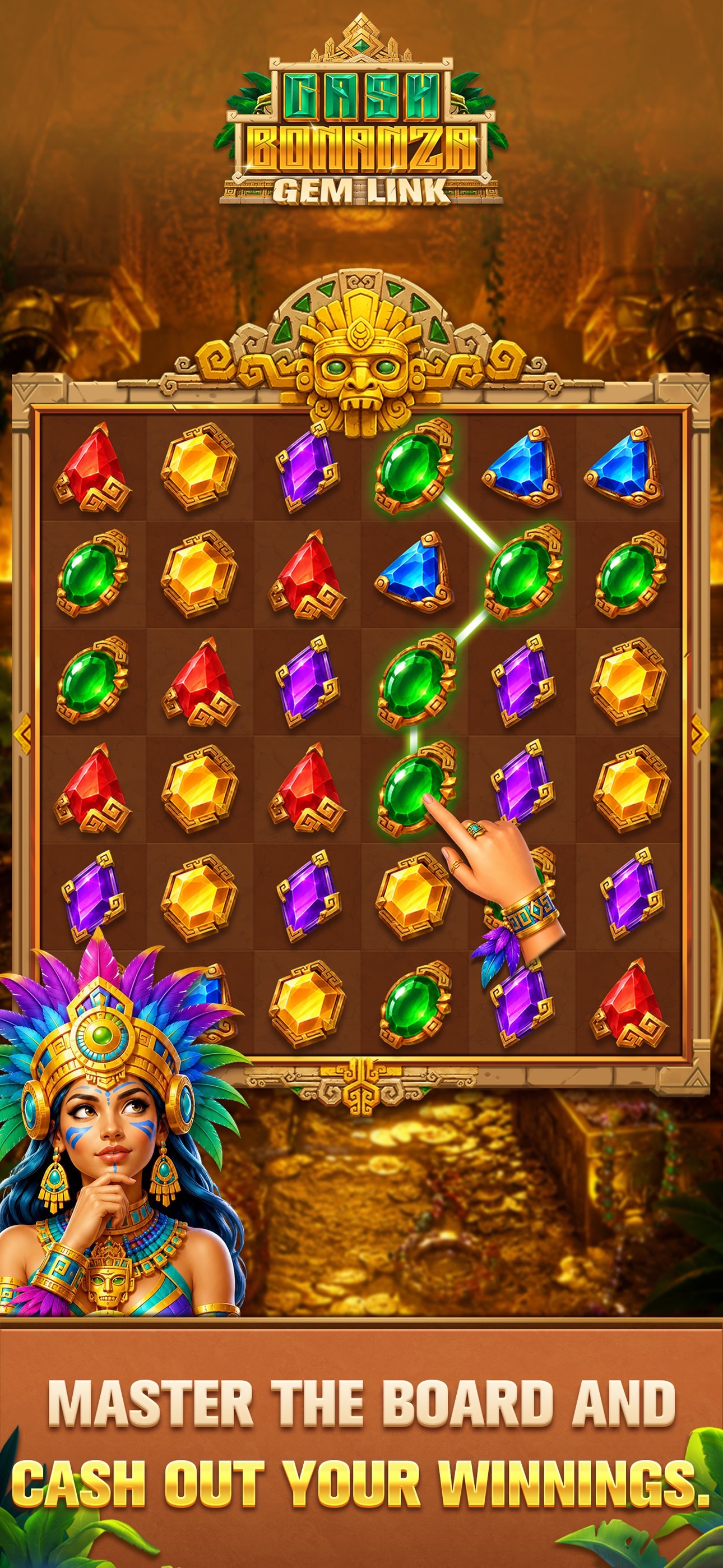 Screenshot 2 of Cash Bonanza: Gem Link
