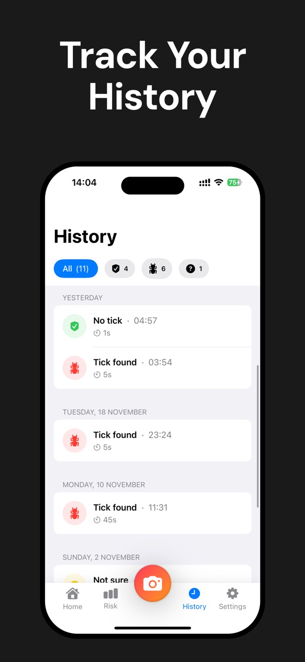 iPhone screenshot