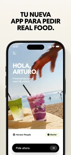 Captura de pantalla de Honest Greens en iPhone 1