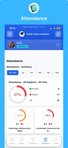 Paper Class App screenshot