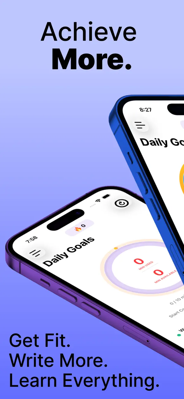 Screenshot #1 pour Achieve! Earn Your Screen Time