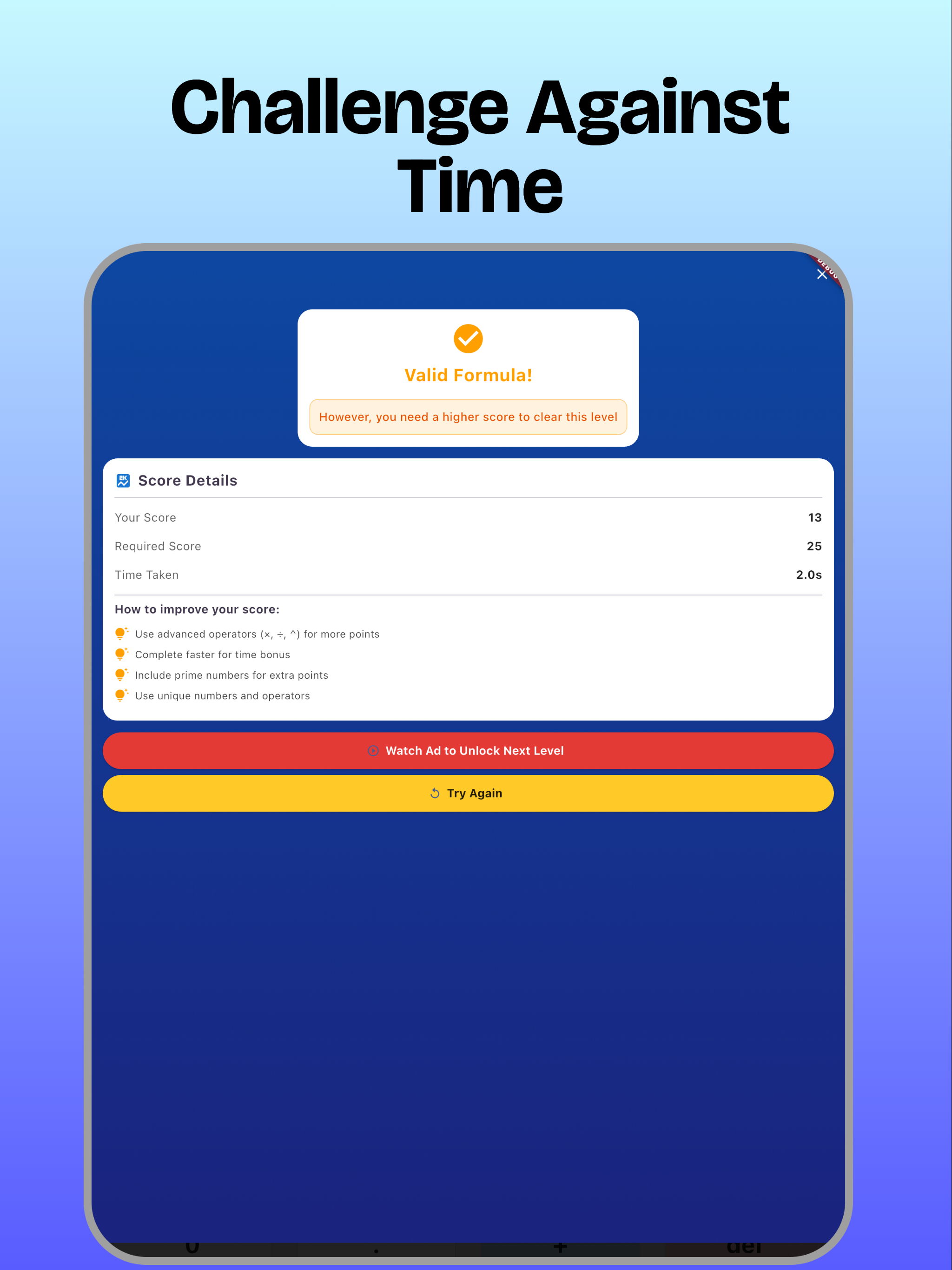 EqX - Brain Training Math Game