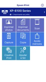 epson iprint iPhone Captures Décran 1