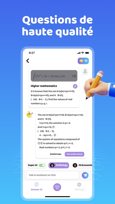 Screenshot #2 pour Goth AI -Résolveur de math