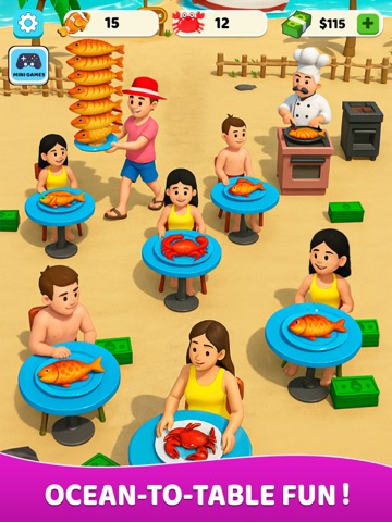 My Seaside Restaurant Idle Sim