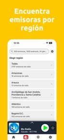 Radios Colombia - Live FM & AM screenshot