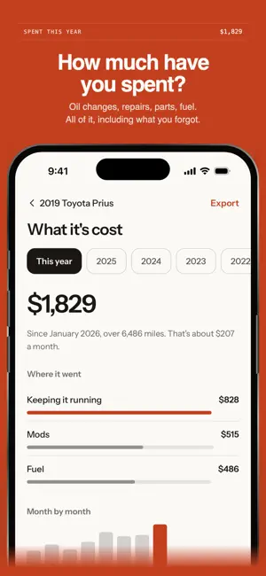Motored: Car Maintenance Log screenshot 4