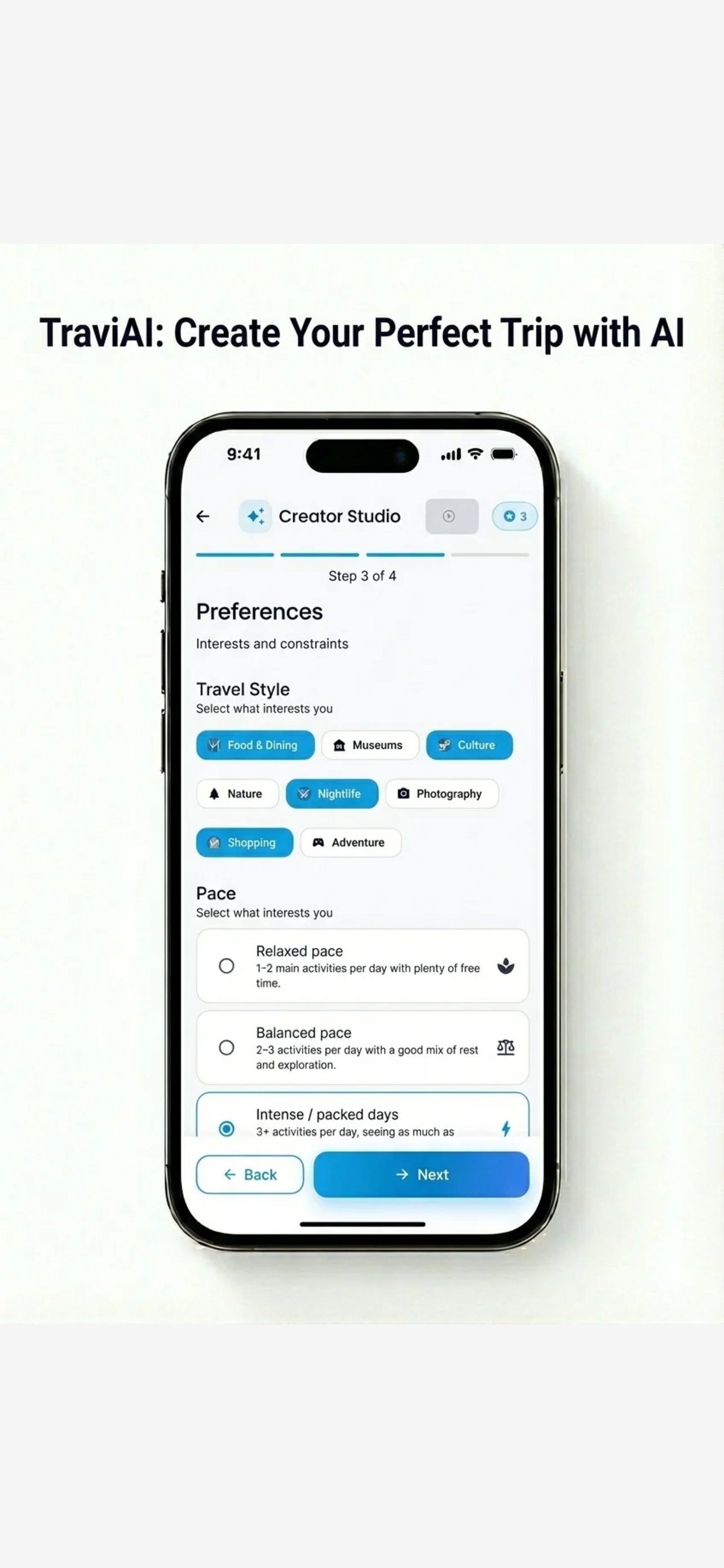 TraviAI screenshot 3
