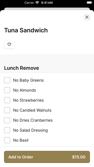 App screenshot
