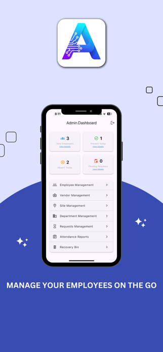 AttendEase App Screenshot 1 of 3