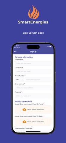 Smart Energies Shared Meter screenshot