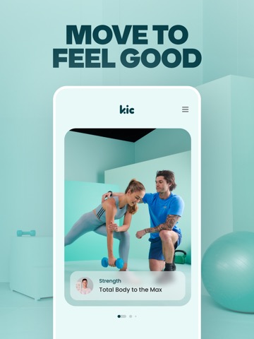 Kic: Health, Fitness & Recipesのおすすめ画像1