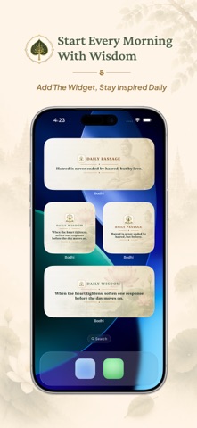Bodhi: Daily Buddhist Wisdom screenshot