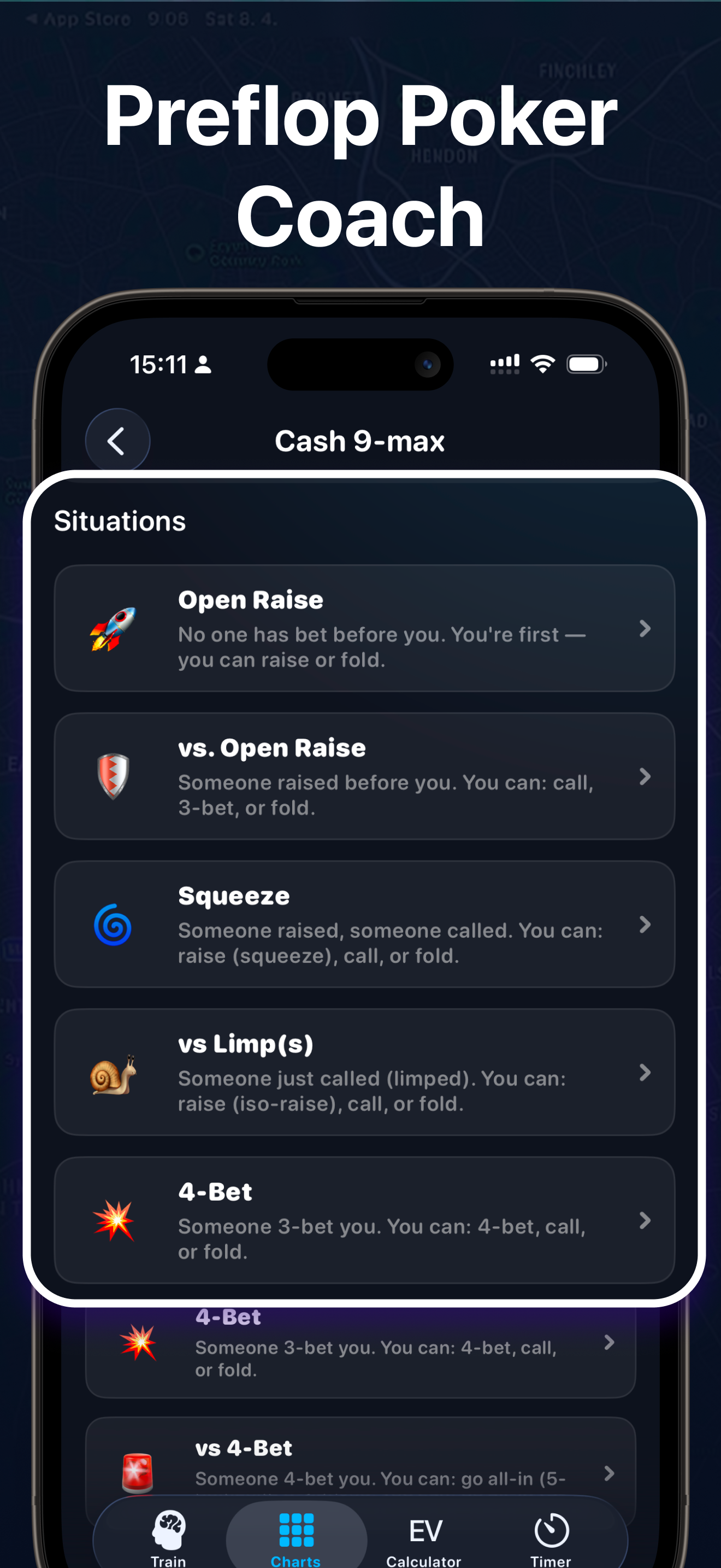 GTO Shark Holdem Poker Trainer screenshot 7