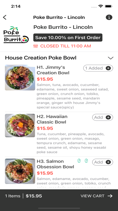 Poke burrito Screenshot