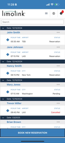 LimoLink Voyager Screenshot 1 of 6