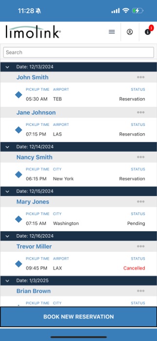 LimoLink Voyager Screenshot 1 of 6