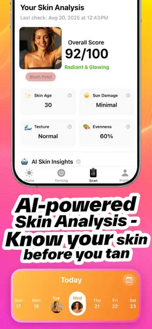Sunscreen - UV & Tanning Aide iPhone screenshot 4