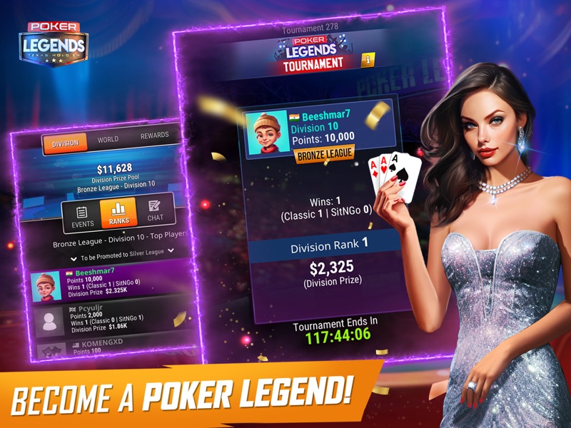 Texas Holdem: Poker Legends screenshot 10
