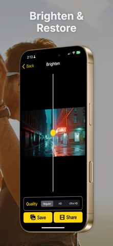 Restore Old Photos Renew iPhone screenshot
