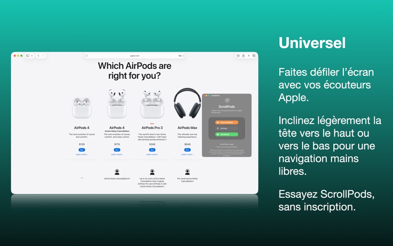 Screenshot #1 pour ScrollPods