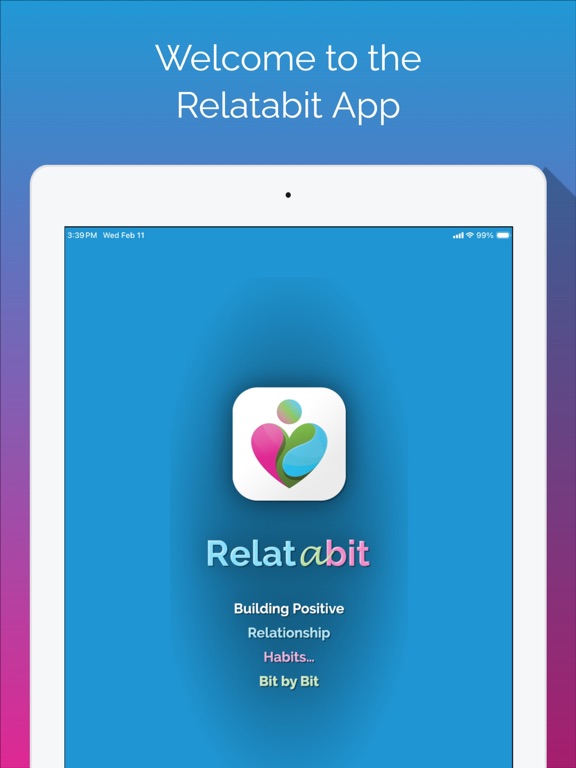 Relatabit iPad screenshot