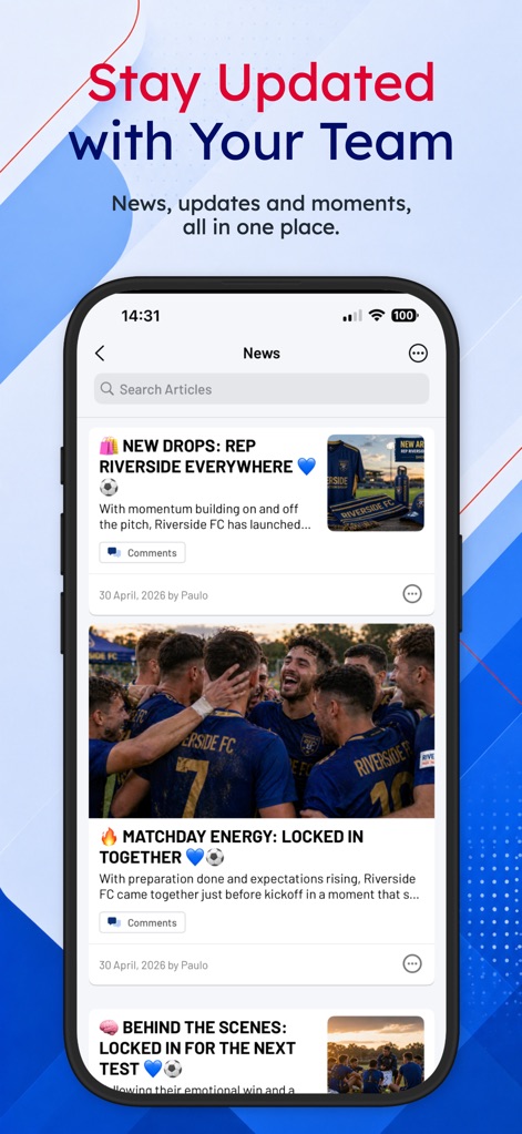 Stack Team App - スポーツアプリ | MWM
