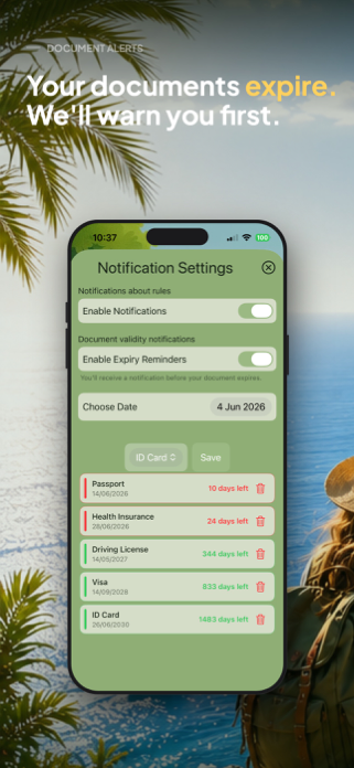 Travel-Rules Screenshot 1 of 5
