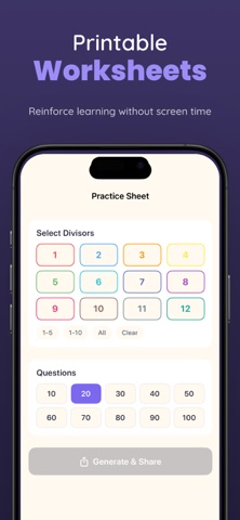 Sparkle: Learn Division screenshot