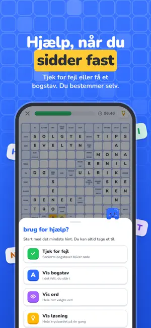 Krydsordguide: Kryds og tværs screenshot 4