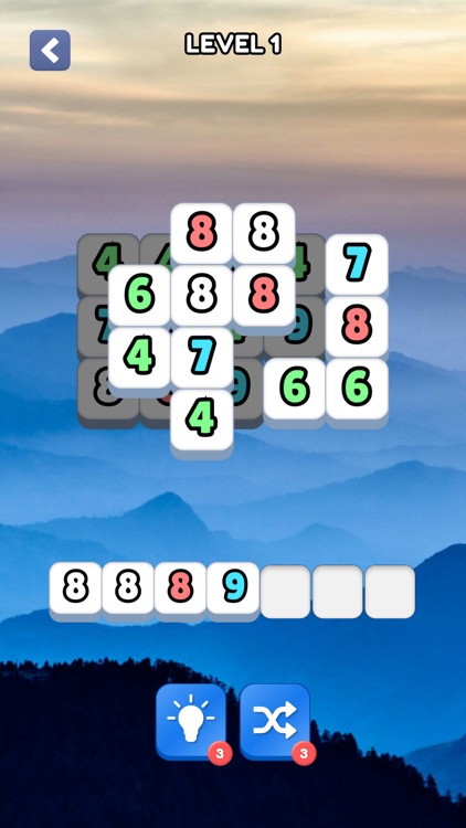 Number Tiles - Tile match game