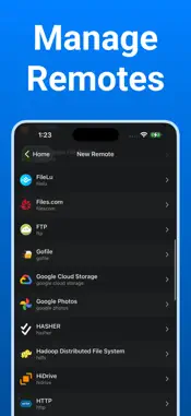 Rclone UI screenshot 7