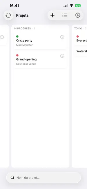 OdooProjects screenshot 2