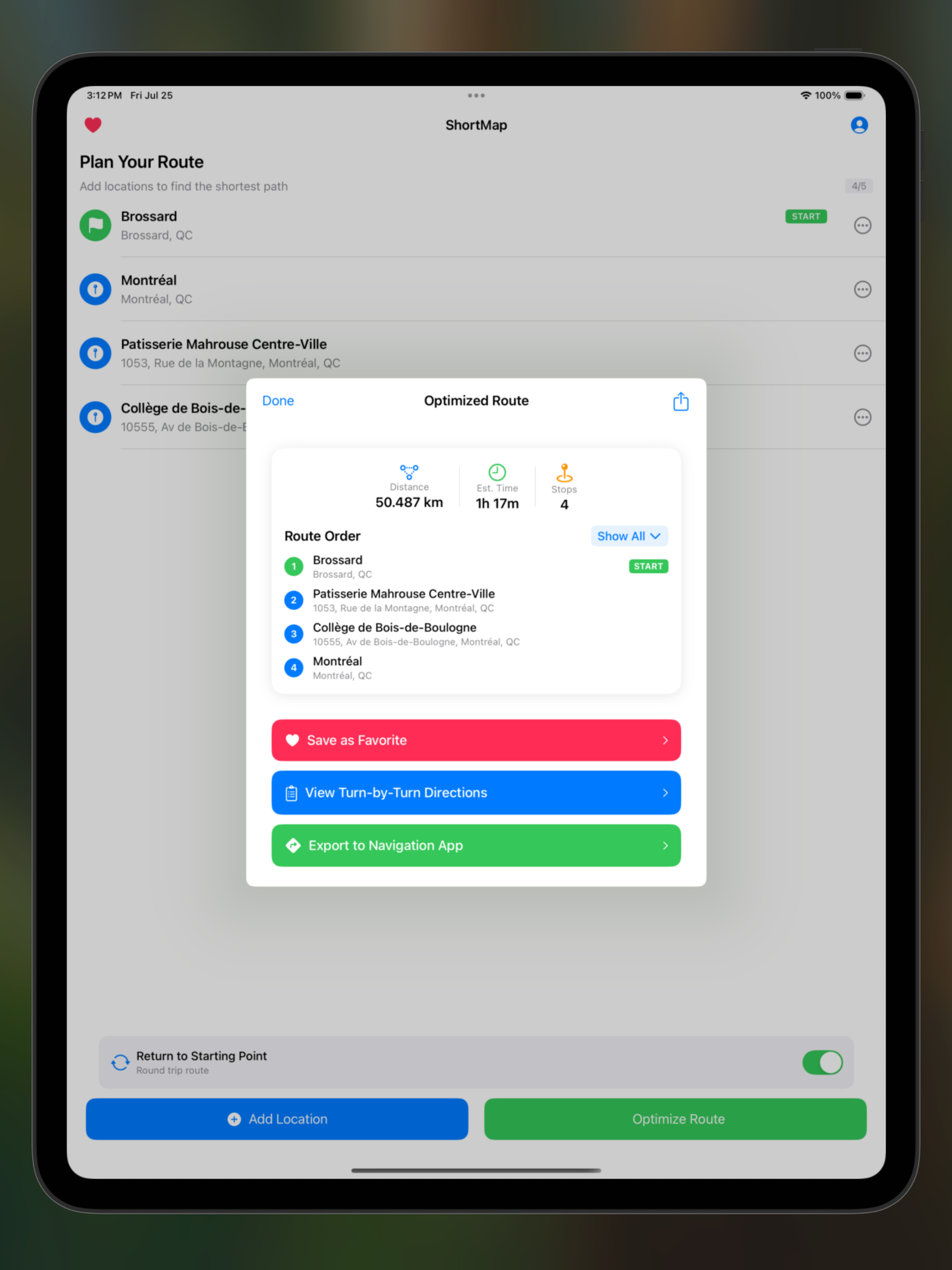 ShortMap screenshot 8