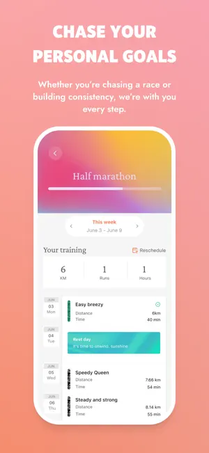 Femmi: Running Plans for Women screenshot 3