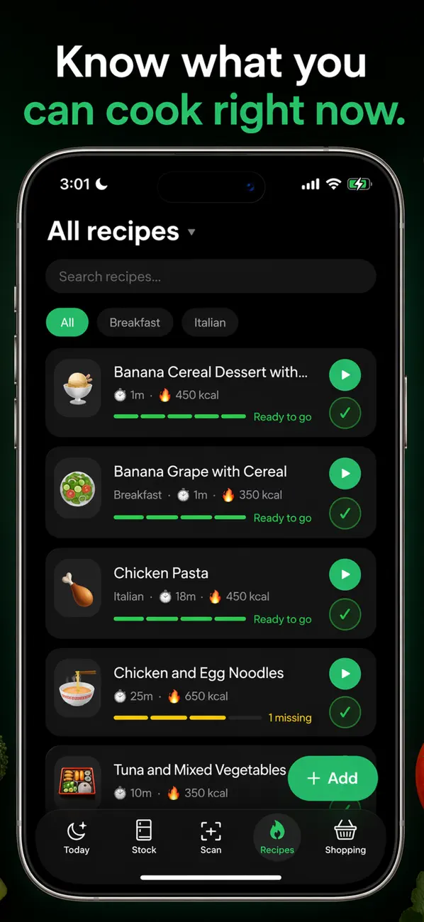 Screenshot #3 pour Fridgi – Gestionnaire de Frigo
