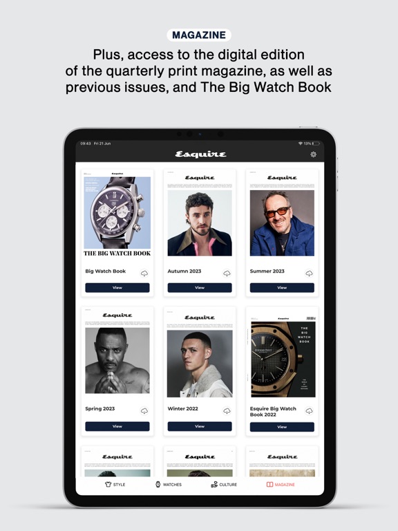 Esquire UK iPad app afbeelding 6