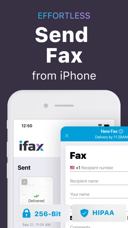 iFax App Send Fax From iPhone