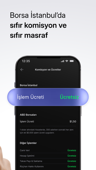 Midas: Borsa Hisse Alım Satım iPhone screenshot 2 - Finance app