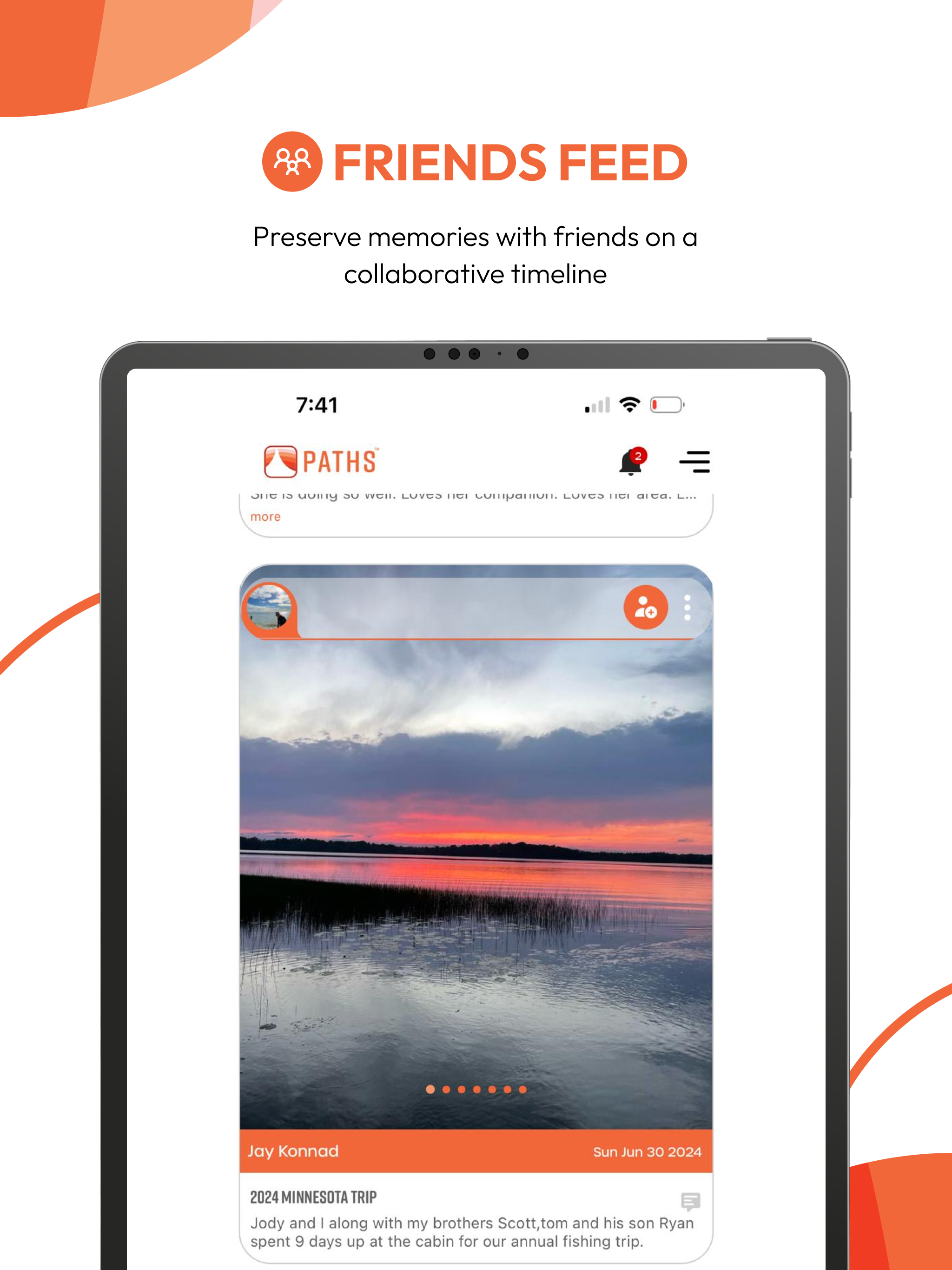 Paths: Friends Memories Life screenshot 10