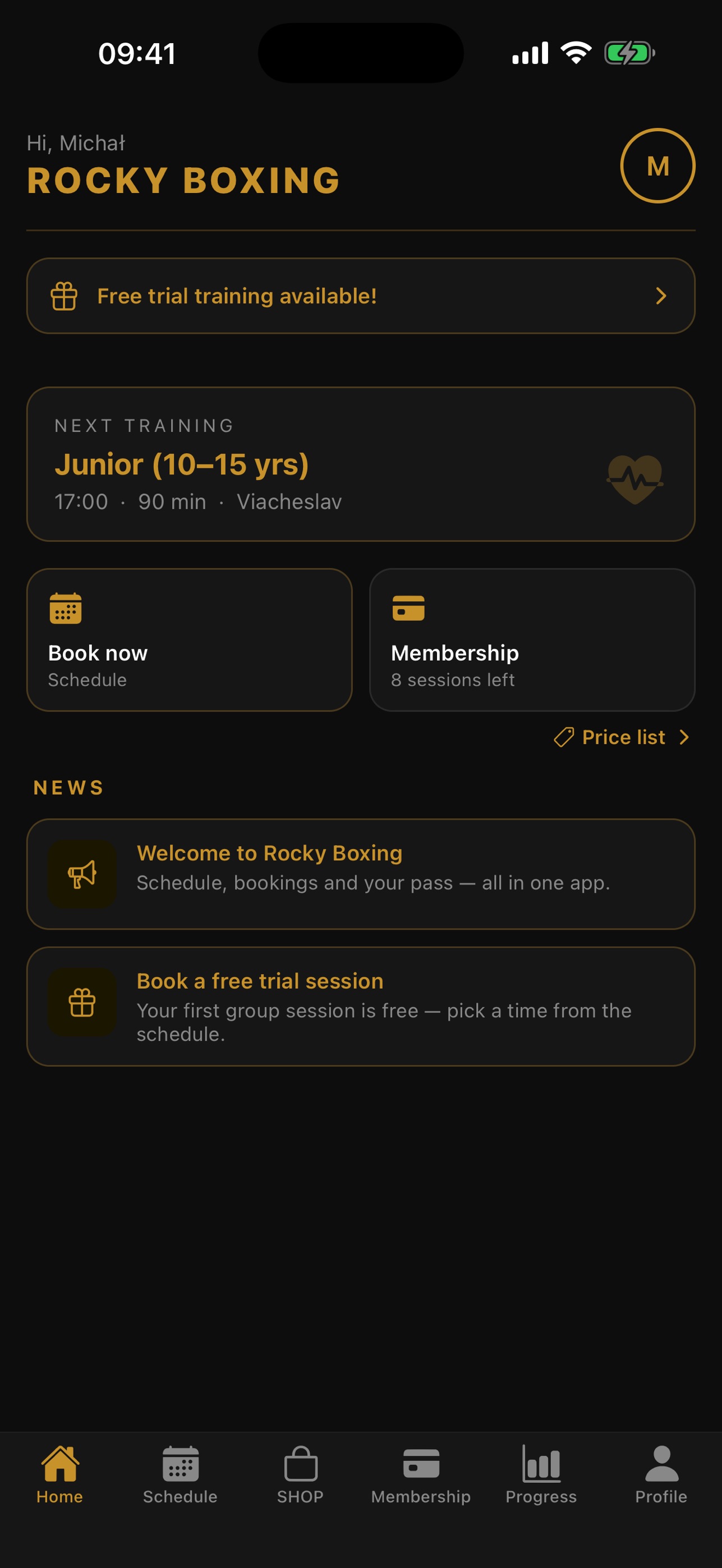 Screenshot 1 of Rocky Boxing Szczecin