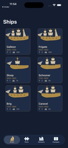 Galleon Ships screenshot