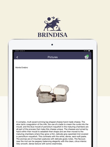Brindisa iPad screenshot