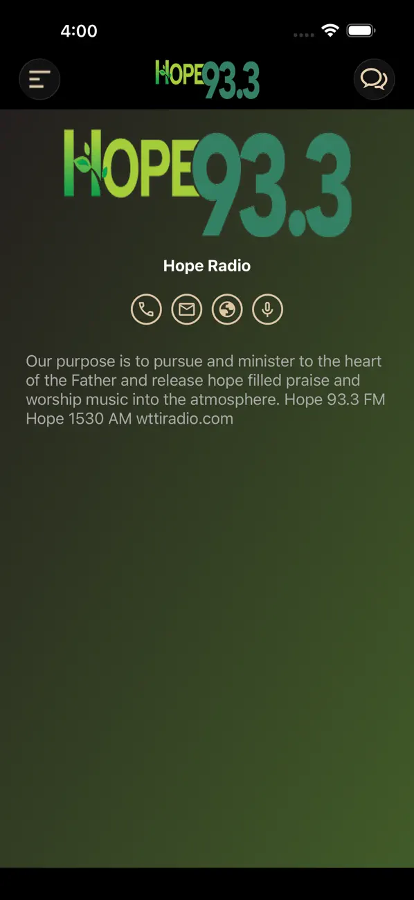 Screenshot #3 pour Hope Radio WTTI