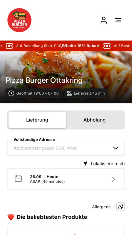 Pizza Burger Ottakring