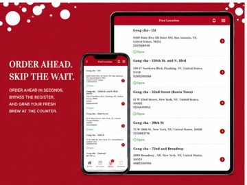 Gong cha Tea iPad screenshot